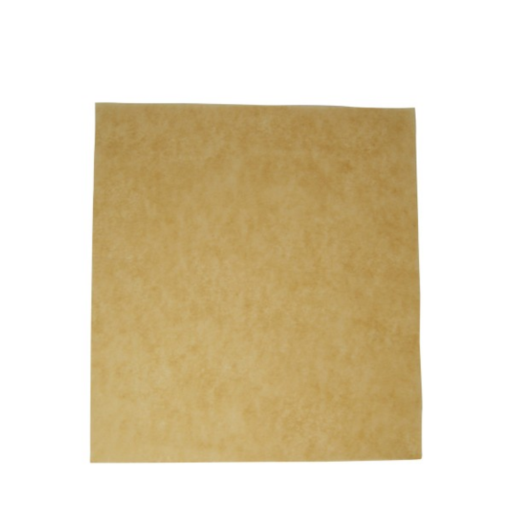 Papel antigrasa sin blanquear para envolver alimentos fríos o calientes 380 x 275 mm (38 x 27,5 cm) caja x500