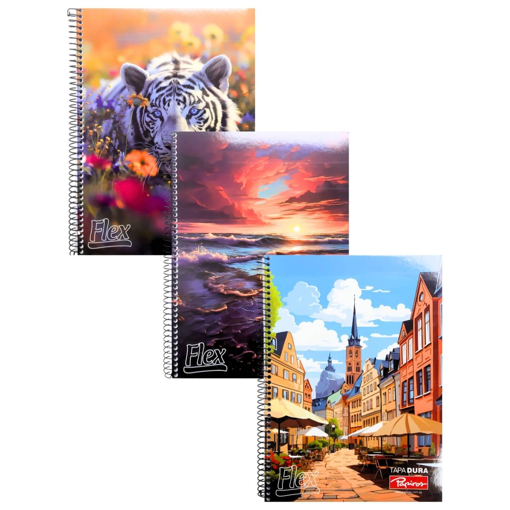 Cuadernola Papiros Flex 19096 TD, tapa dura