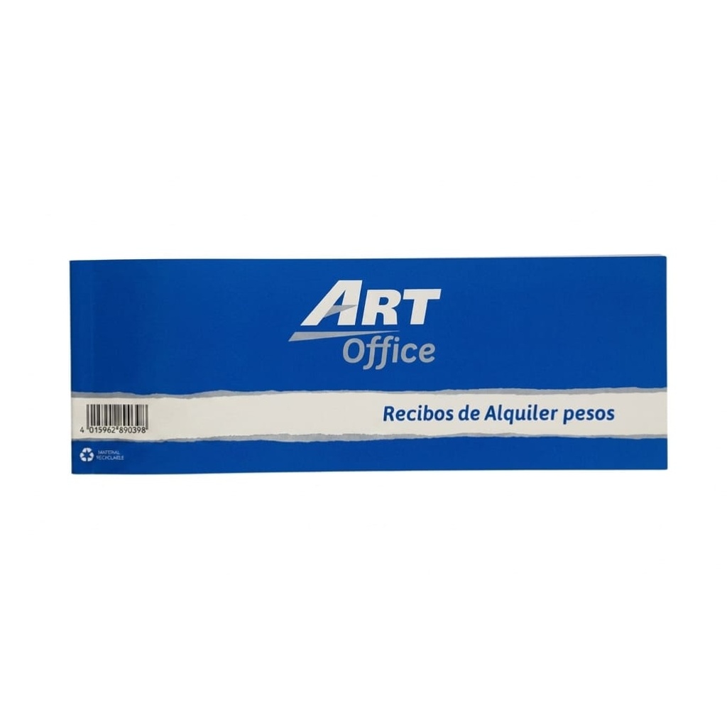 Art-Office Recibo de Alquiler Pesos