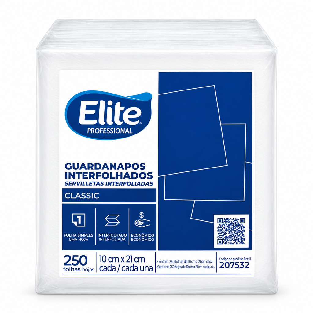 Servilleta intercalada Elite IP 828 (207532)(21 x 10 cm) paquete x 250