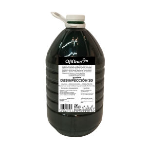Limpiador 3D Oficlean Bamboo verde bidon 5 Lt.