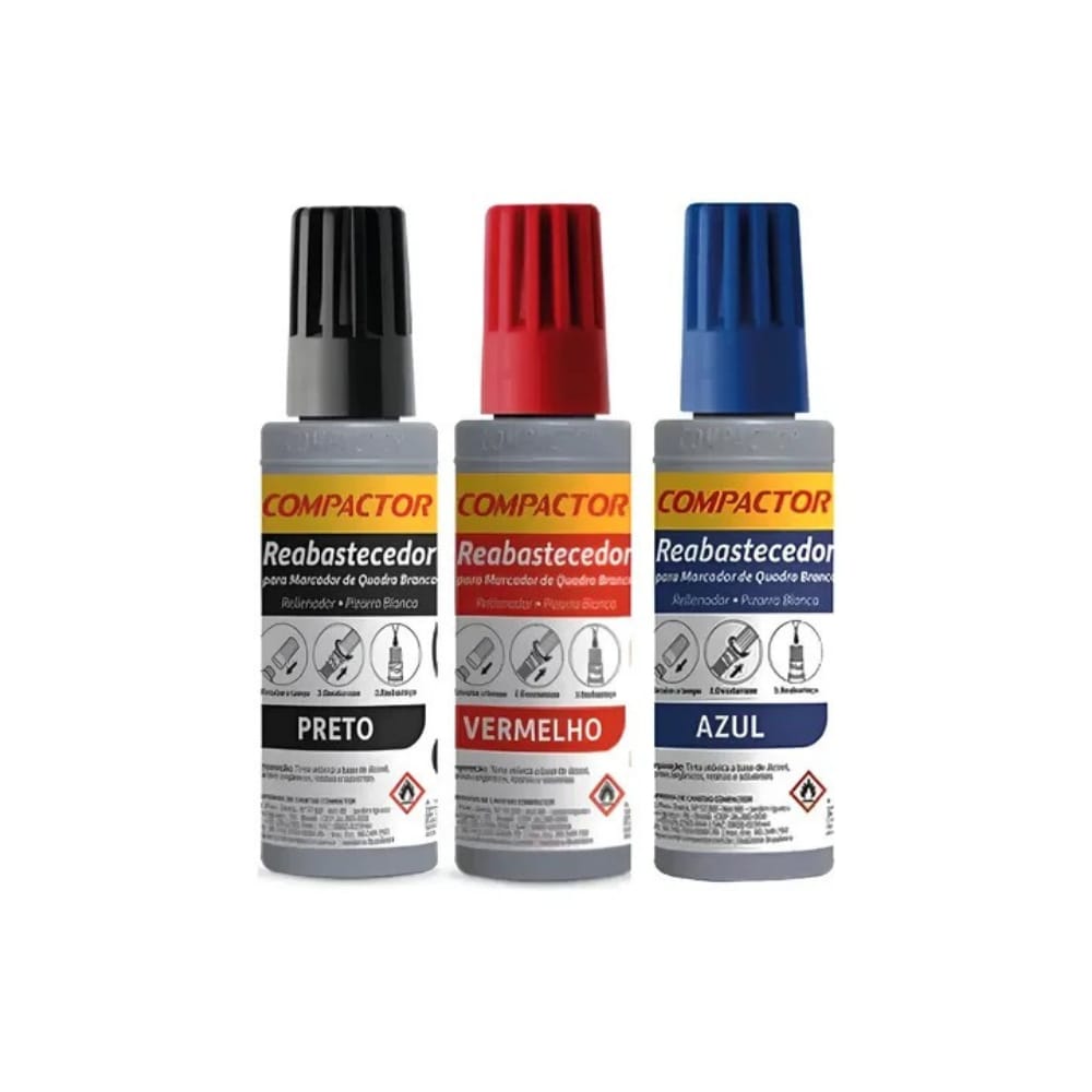 Tintas Compactor reabastecedor 30 ml. Unidad