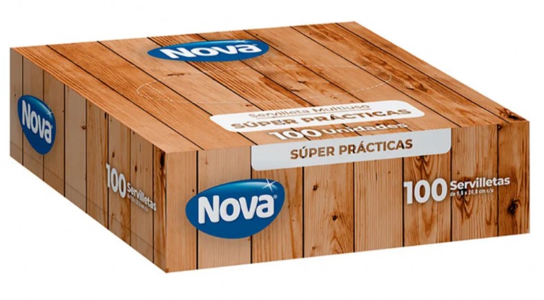 Servilleta Elite Nova ip 895 Paq. x 100 servilletas (caja x 30 Paq.)