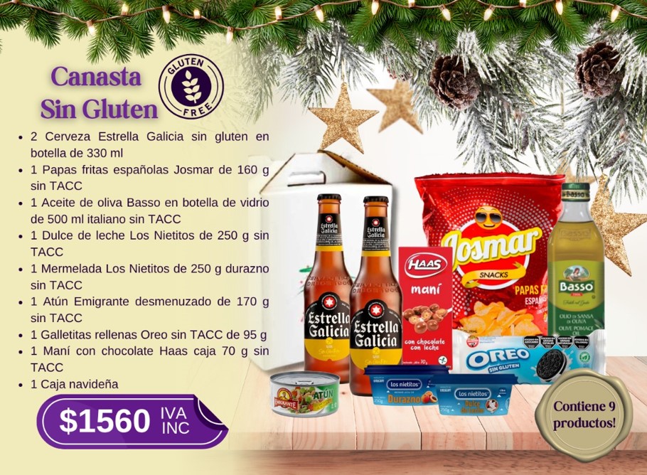 Canasta 2026! Sin gluten