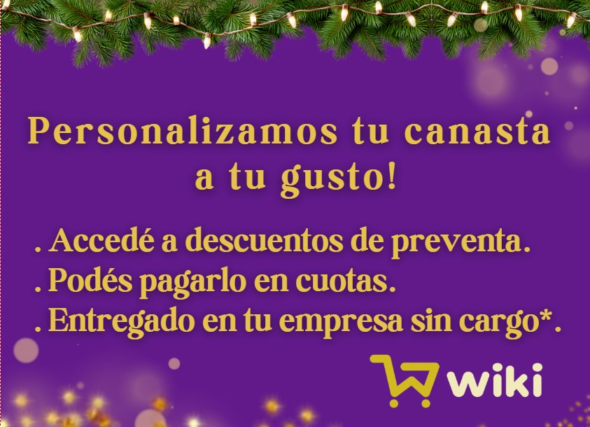 Canasta 2026! Personaliza tu canasta!