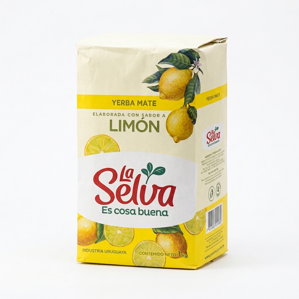 Yerba la Selva con limón 1 Kg.