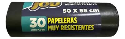 Bolsa para residuos en rollo Job 50x55 Cm. 30 bolsas