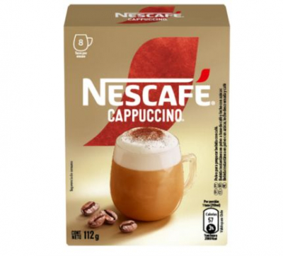 Nescafé Cappuccino original clásico caja x 8 Sobres