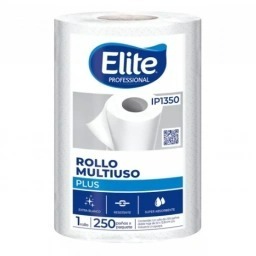 Elite toalla en rollo multiuso 250 paños