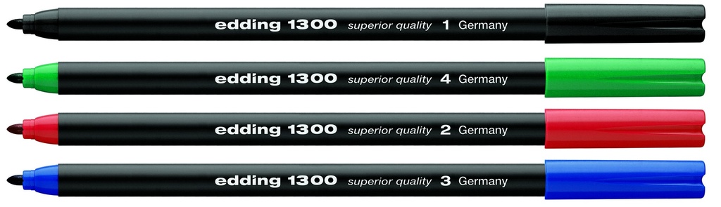 Marcador fino Edding 1300 1 mm