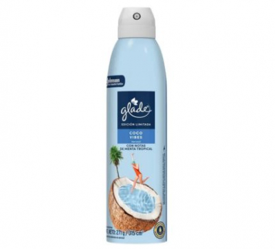 Desodorante aerosol Glade coco vibes