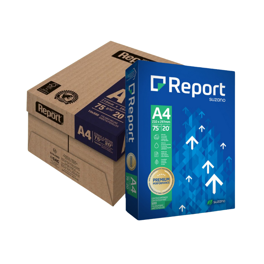 Papel para impresion Report A4 90 Grs.