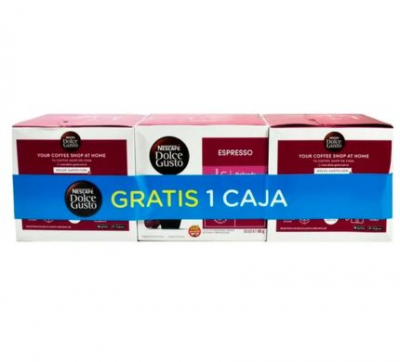 Promo capsulas Nescafe Dolce 3x2