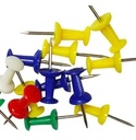 Pins de colores, chinches, pinitos, alfileres caja x 50 un.