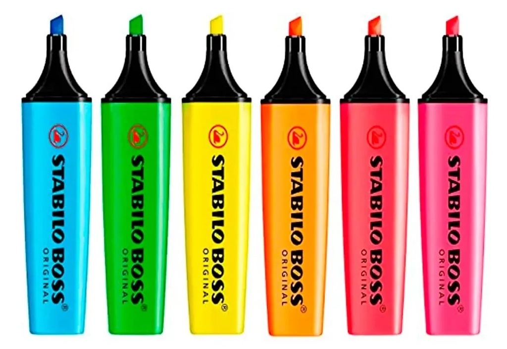Resaltador fluor Stabilo Boss