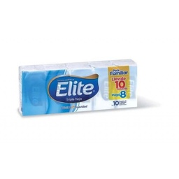 [E100241] Pañuelo de bolsillo Elite paquete de 10 unidades