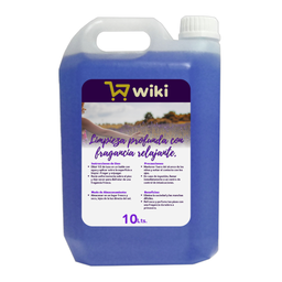 [W5084] Limpiador Wiki lavanda - azul x 10 litros