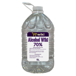 [W10050] Alcohol Líquido al 70% - Bidón de 5 lt.