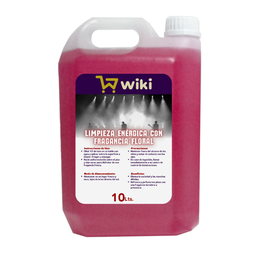 [W5089] Limpiador Wiki - Rock and roll - floral rosa x 10 lt.