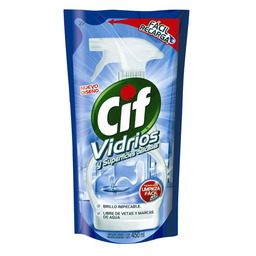 [W5079] Limpiador CIF para vidrios 450 cc doy pack