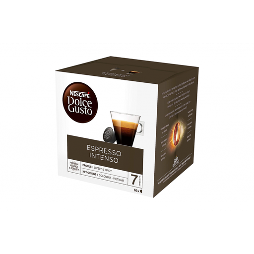 [W10102] Cápsulas Nescafé Dolce Gusto expresso intenso x 10