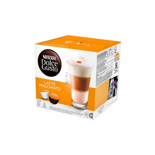 [W0476] Cápsulas Nescafé Dolce Gusto latte macchiato (x10)