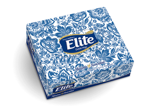 [W100240] Pañuelo facial Elite caja de 75 unidades
