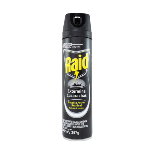 [W9854] Aerosol raid negro para cucarachas