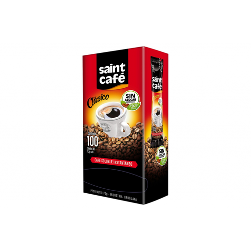 [W100205] Café instantaneo en stick Saint Café caja x 100 unidades