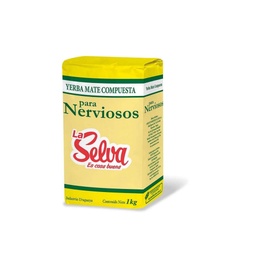 [W6586] Yerba mate para nerviosos La Selva de 1kg.