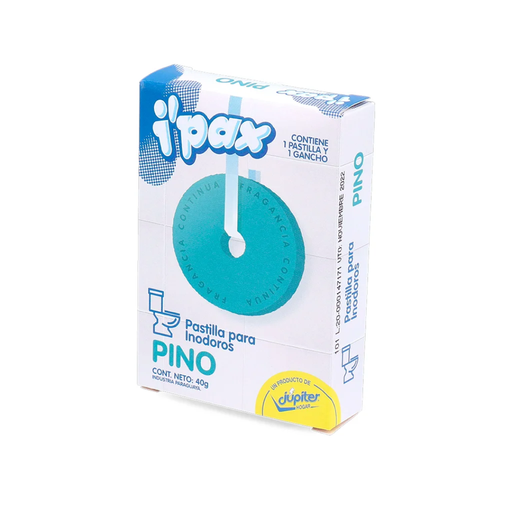 [W100248] Pastilla para inodoro i'pax 40 g fragancia pino