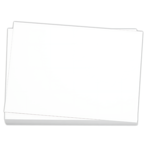 [S-cartb] Hoja de cartulina blanca 150 g 50 x 70 cm