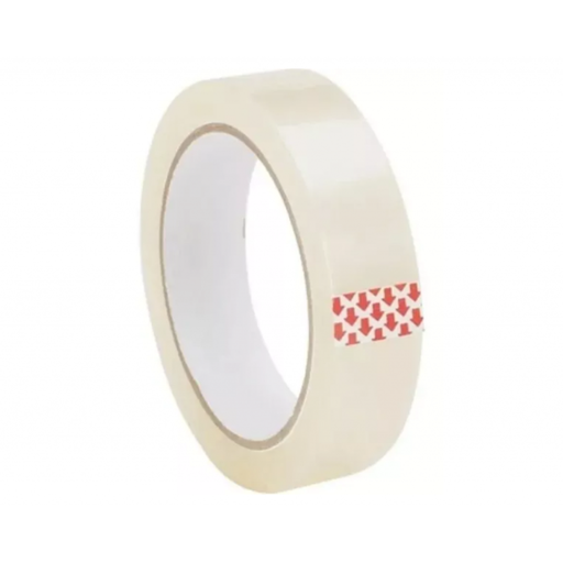 [W0425] Cinta adhesiva de empaque  24 mm x 50 m transparente