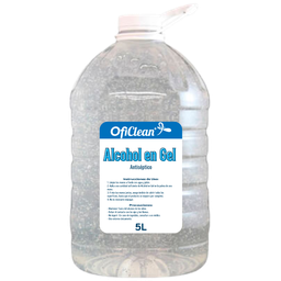 [W5029] Alcohol en gel Oficlean - bidón de 5 Lts.