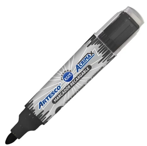 Marcador Artesco con cartucho para pizarra