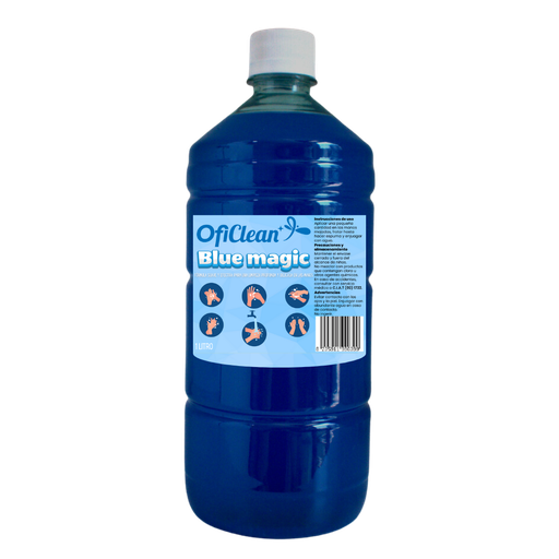 [W10035] Jabón líquido para manos Oficlean Blue magic 1 L con pico vertedor