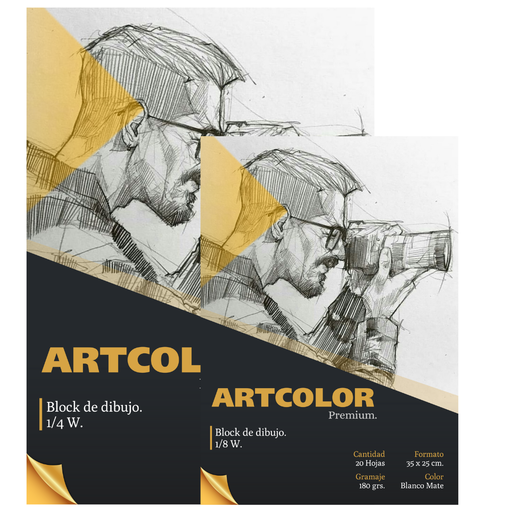 Block de dibujo Artcolor 180 gramos