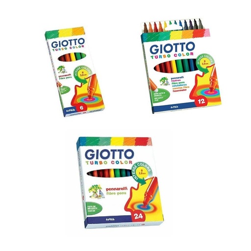 Marcador escolar fino Giotto