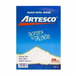 [BLAD] Block de papel afiche divertido Artesco 18 hojas.