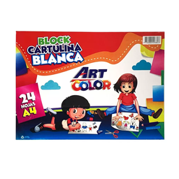 [DO-blanco] Block cartulina Art-Color BLANCO A4