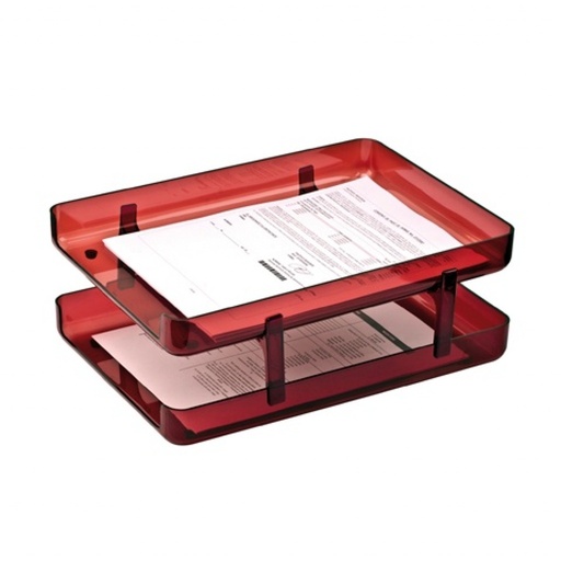 [13075012] Artesco Bandeja Delux x 2 Humo