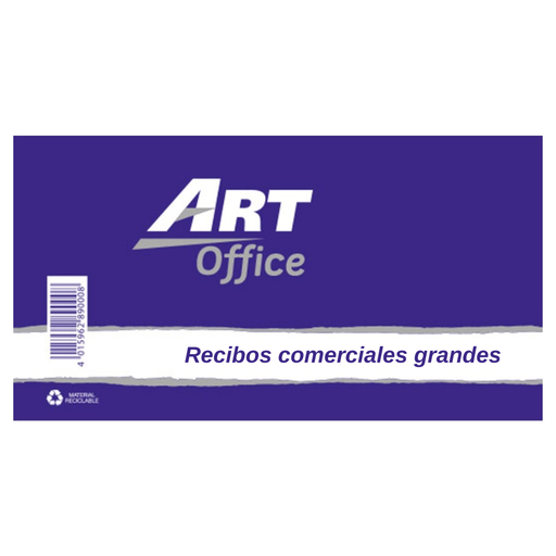 [401596289022] Recibos comerciales grandes Art-Office