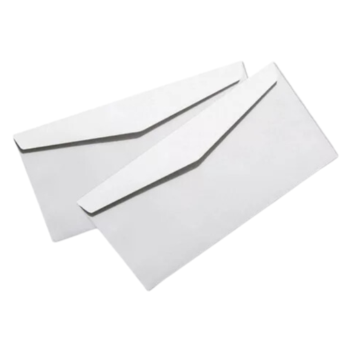 Sobres comerciales 3/4 oficio (12 x 23 Cm.) Paq. x 100 sobres