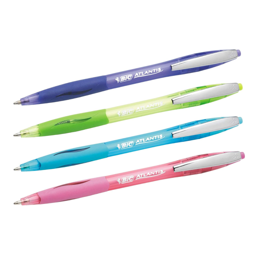[891860] Bolígrafos Bic Atlantis fashion x 12