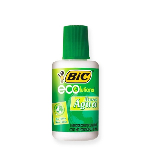 [918143] Corrector Bic Aqua ecolution 18 ml