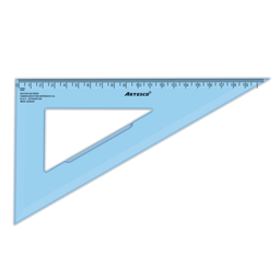 [A-esc60] Escuadra técnica Artesco 30° y 60º 20 cm.