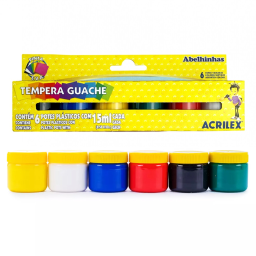 [SET6] Témperas Acrilex set x 6