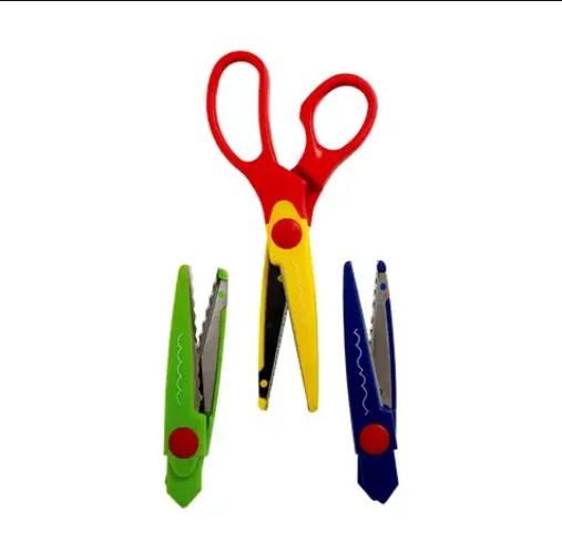 [A-16302008] Tijeras para cortes con formas artesco 3 en 1