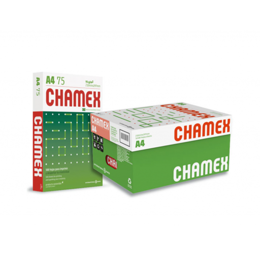 [CH] Resma de papel para impresion Chamex  A4 75 g 500 hojas