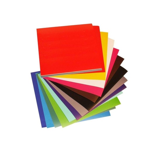 [2243] Papel glasé 11 x 11 - 30 hojas